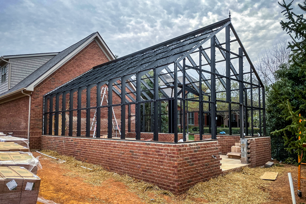 Rectractable Pool Enclosure